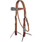 Showman Tucson Beaded Browband Headstall