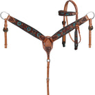 Showman Laurel Browband Headstall and Breastcollar Set