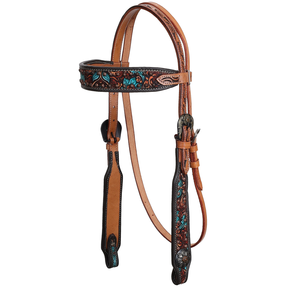 Showman Laurel Browband Headstall 