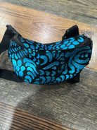Assorted Prints and Colors Leather Saddle Pouch Horse
