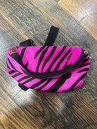 Assorted Prints and Colors Leather Saddle Pouch Horse