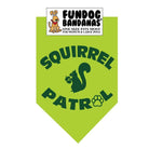 Squirrel Patrol Bandana-Made in USA Dog