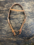 Argentina Harness Cow Leather Browband Headstall Horse