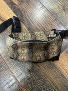 Assorted Prints and Colors Leather Saddle Pouch Horse