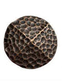 Copper hammered concho with Screw