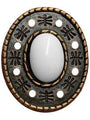 Copper Embossed Concho with Screw