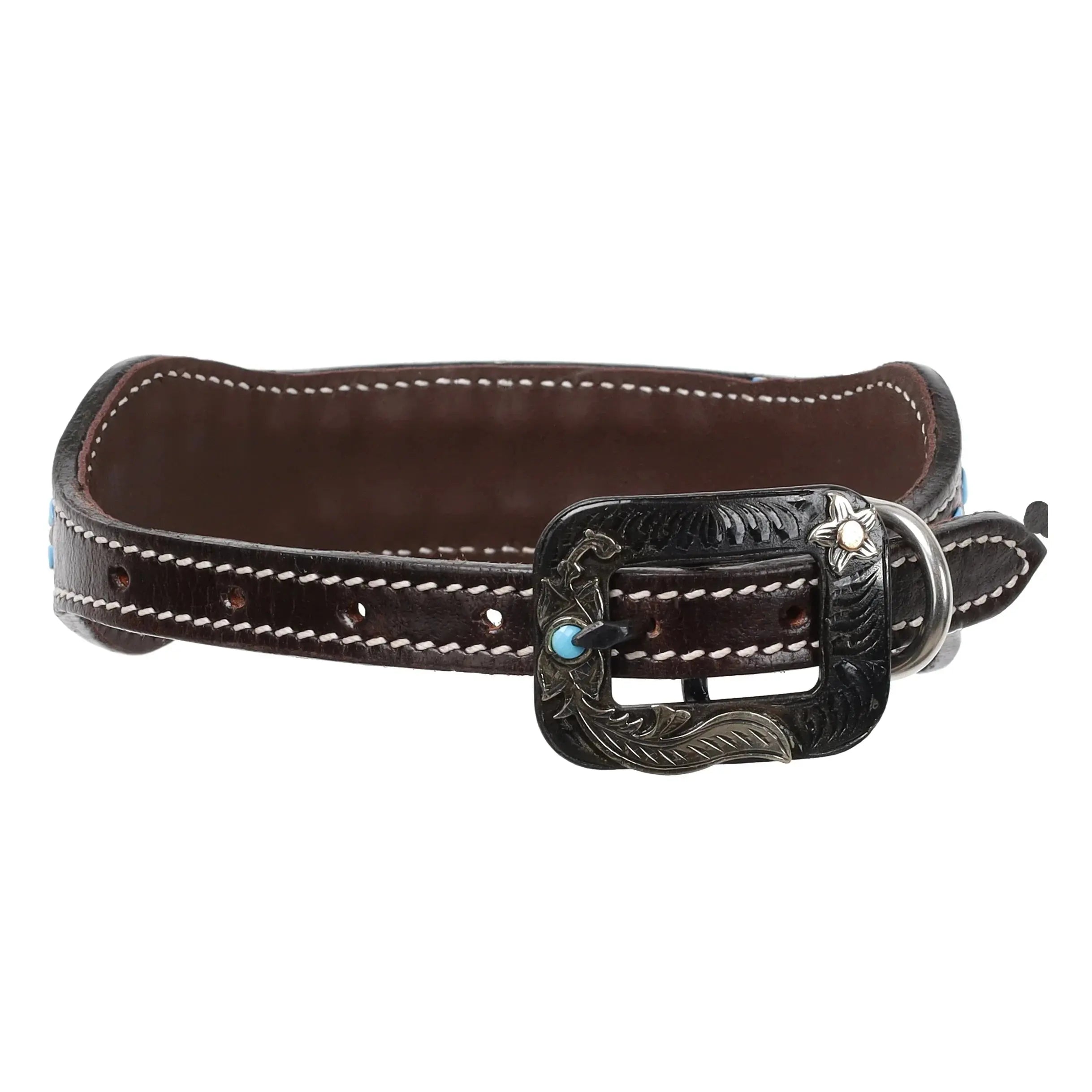 Stetson Leather Dog Collar Dog