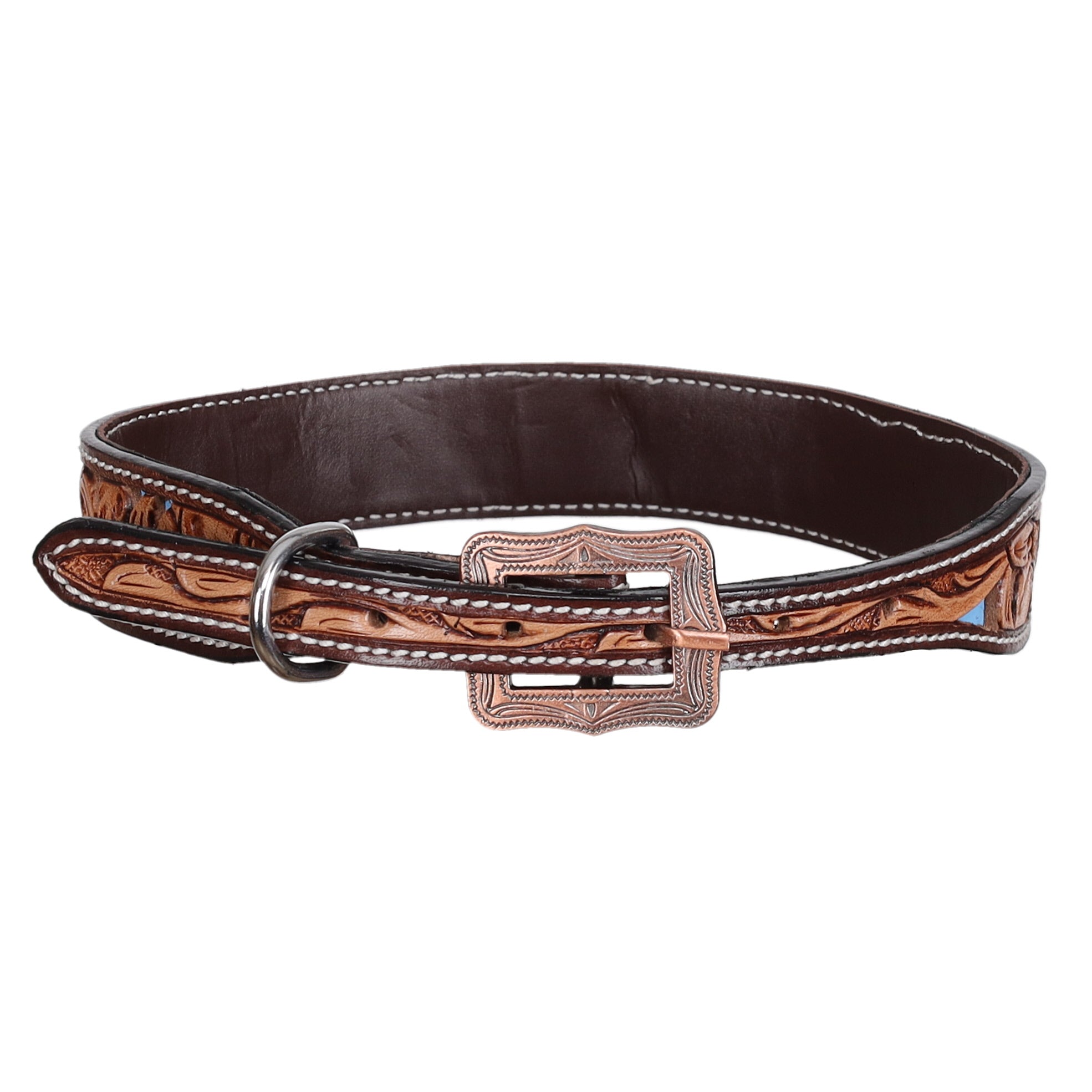 Buttercup Leather Dog Collar