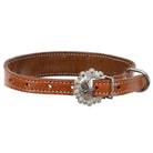 Leather Lilly Cowhide Dog Collar Dog