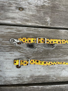 Premium Nylon wither strap with Sunflower Print. Horse