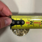 Gold Tone hammered concho with Screw