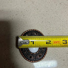 Copper Embossed Concho with Screw