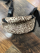 Assorted Prints and Colors Leather Saddle Pouch Horse