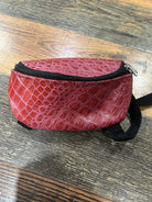 Assorted Prints and Colors Leather Saddle Pouch Horse