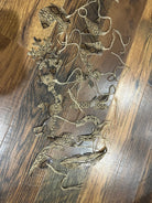 Python Leather Christmas Ornament -Sold Individually