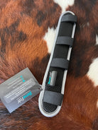 BeneFab Therapeutic Poll Pad Black (Reflective) Horse