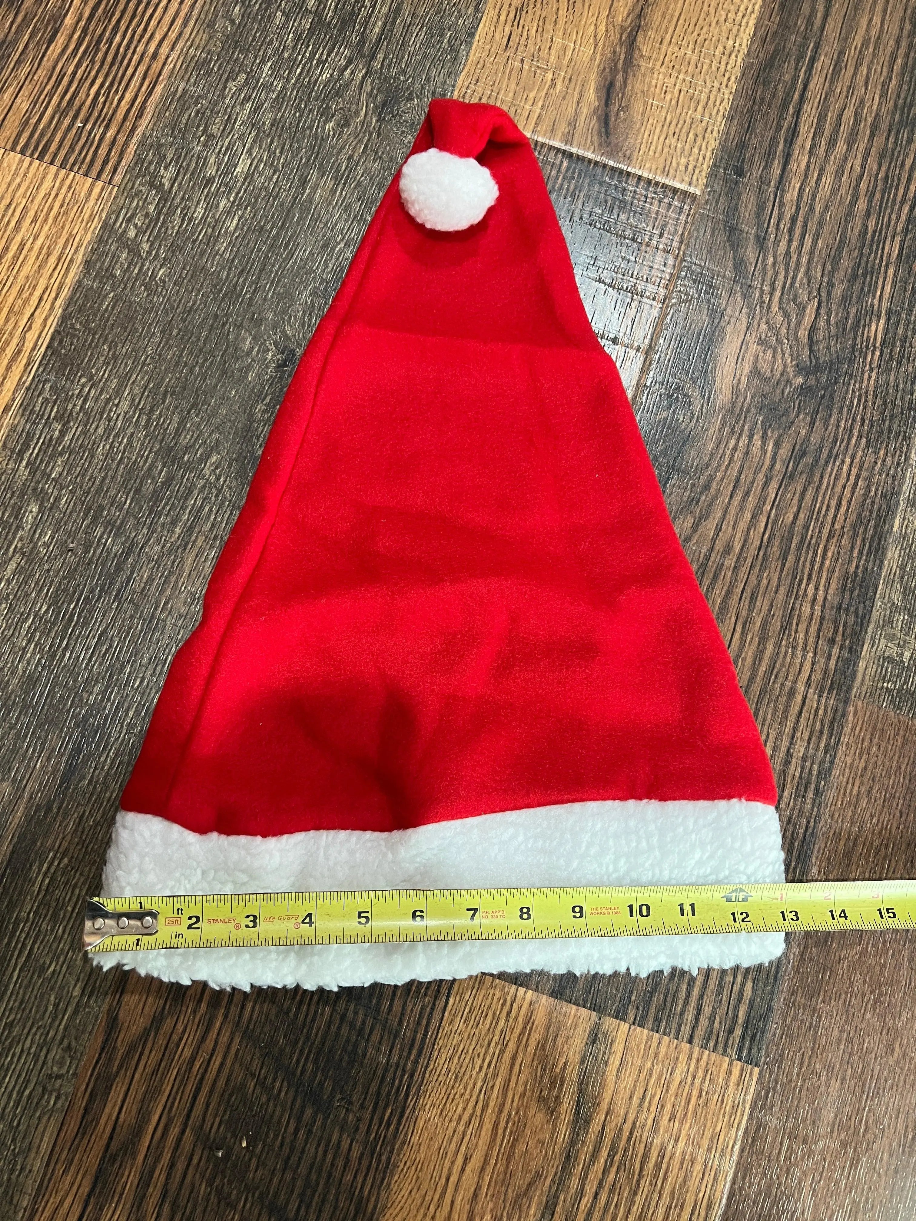 Helmet Sized Santa Hat Horse Tack