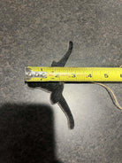 Cowhide Western Leather Christmas Ornament - Steer Head- Sold Individually