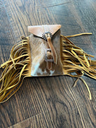 Golden Plains Cowhide Rear Cinch Bag