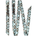 Powder Blue Longhorn Nylon Tie Strap and Off Billet Set