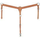 Argentina Cow Leather Browband, One Ear Headstall OR Breastcollar - Mini/Small Pony Horse  Breastcollar
