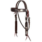 Nightshade Hide Argentina Cow Leather Browband Headstall Horse