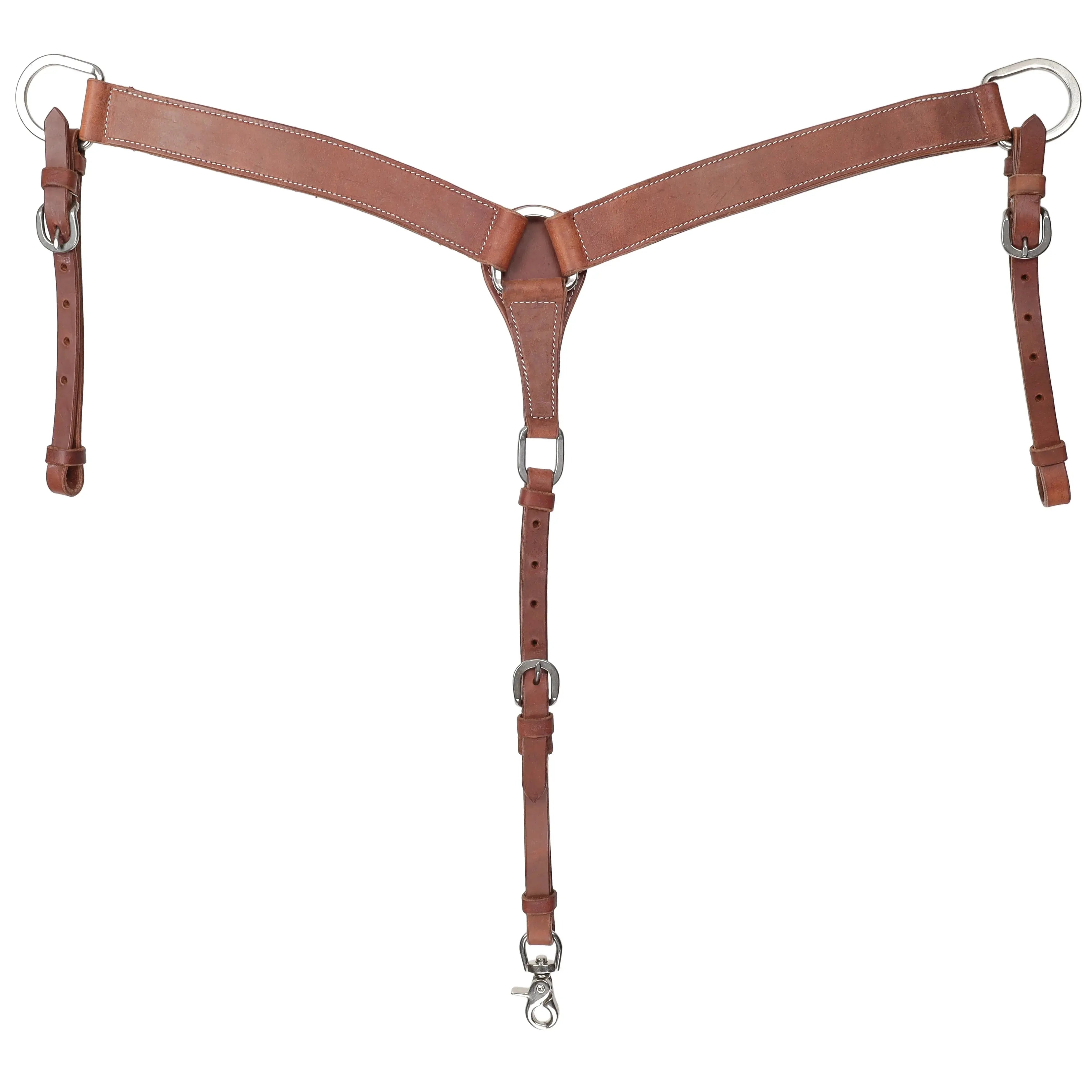 Argentina Cow Leather Breastcollar - Mini/Small Pony