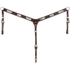 Nightshade Hide Argentina Cow Leather Breastcollar