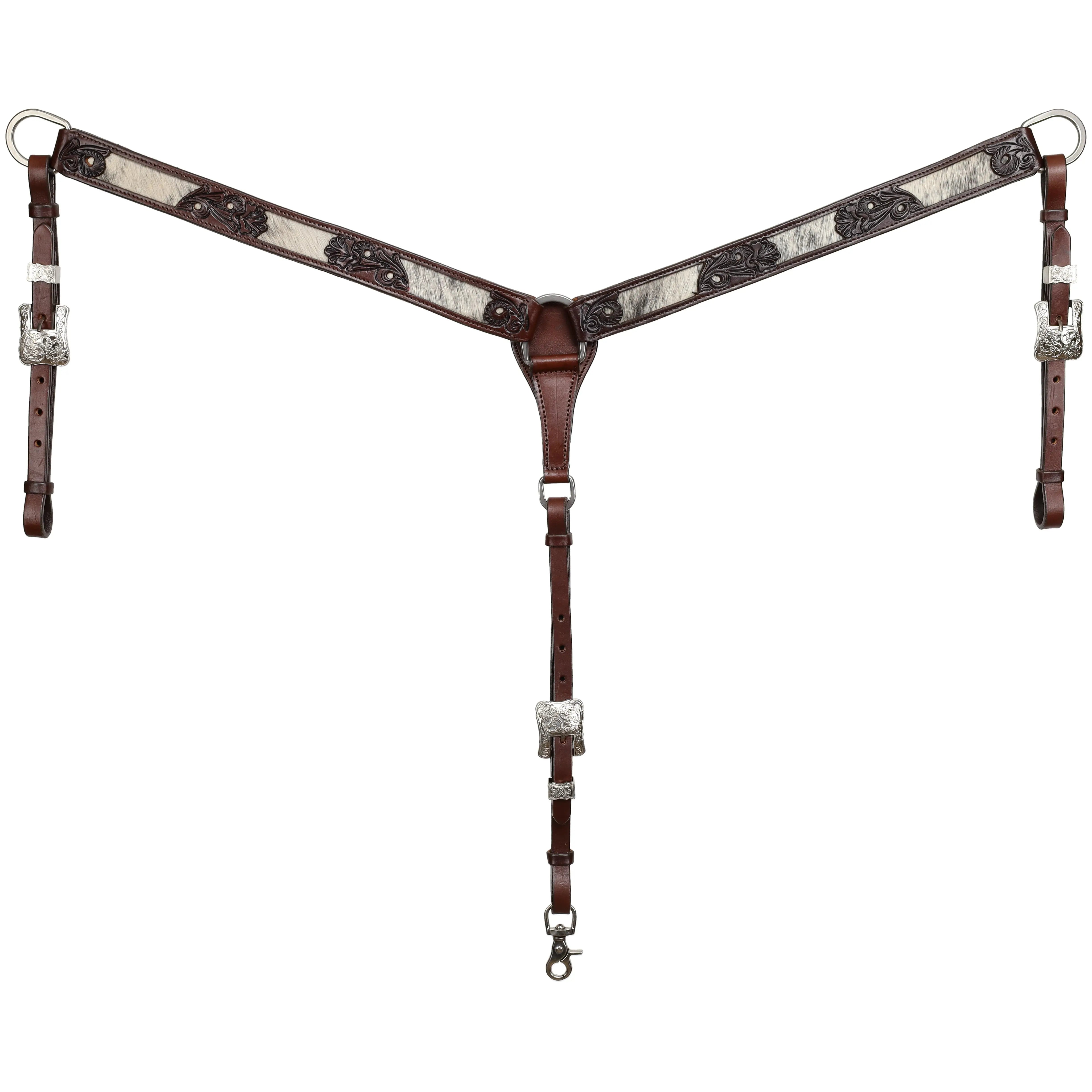 Nightshade Hide Argentina Cow Leather Breastcollar