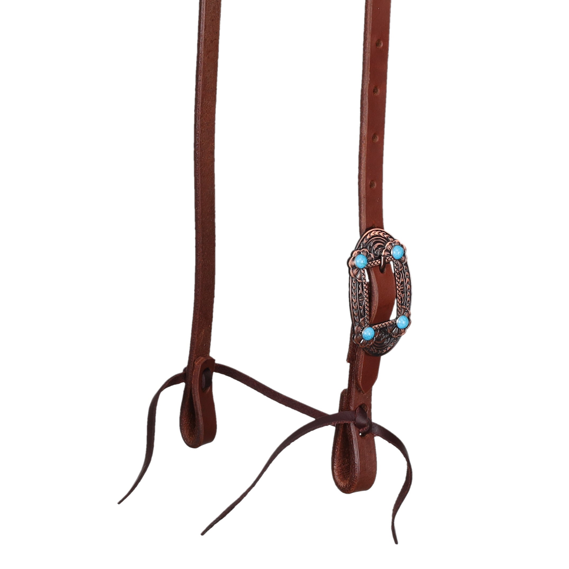  Prairie Jewel Argentina Cow Leather One Ear Headstall