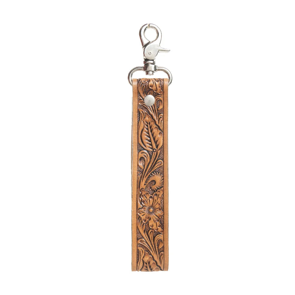 Tampico Trails Key Fob In Honey
