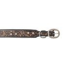 Midnight Canine Elegance Western Dog Collar In Black