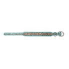 Turquoise Sky Southwest Dog Collar In Turquoise Dog