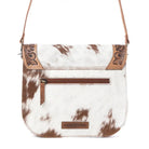 Yellowstone Frontier Ridge Handtooled Bag In Oat Mocha