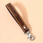 Tobosa Key Fob In Multi With Beaded Southwest Panel