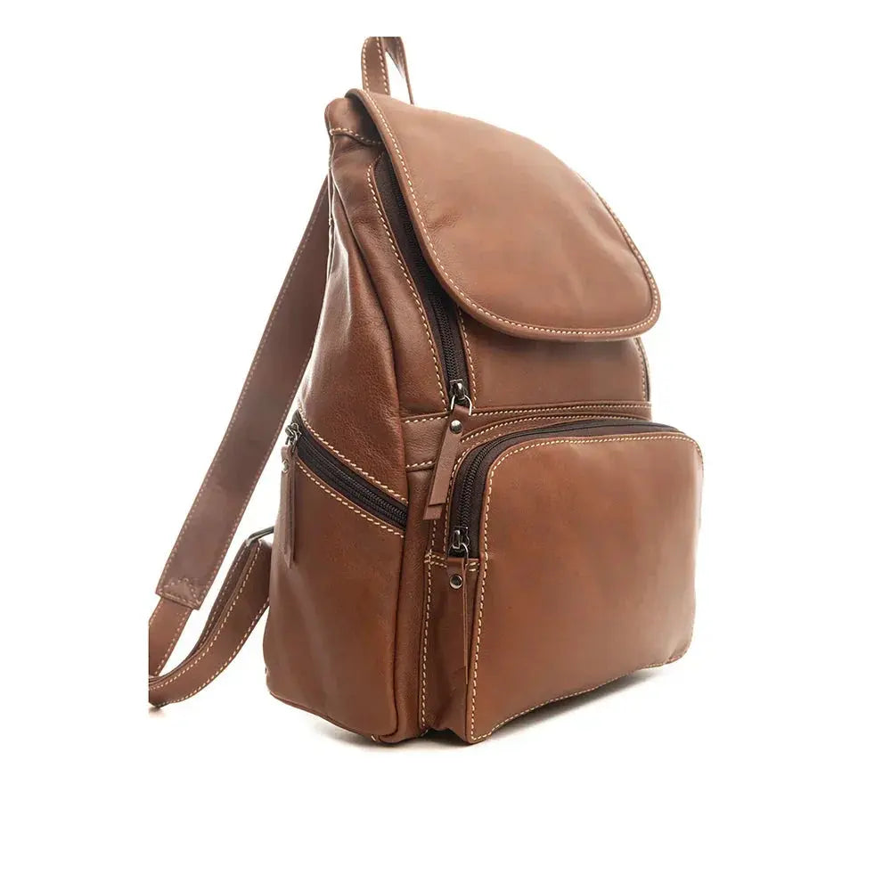 Cinnamon Trail Leather Backpack Bag handbag