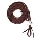 5/8" x 8' Oiled Harness Cow Leather Split Reins Horse