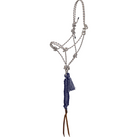 Navy Premium Diamond Quick-Tie Cowboy Knot Halter with Lead