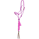 Pink Premium Diamond Quick-Tie Cowboy Knot Halter with Lead