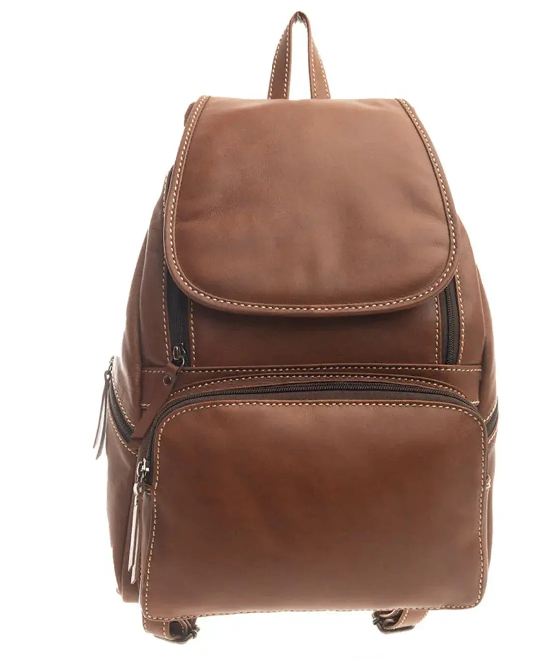 Cinnamon Trail Leather Backpack Bag handbag