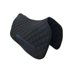 New Benefab Therapeutic Western black quilted saddle pad with diamond pattern
