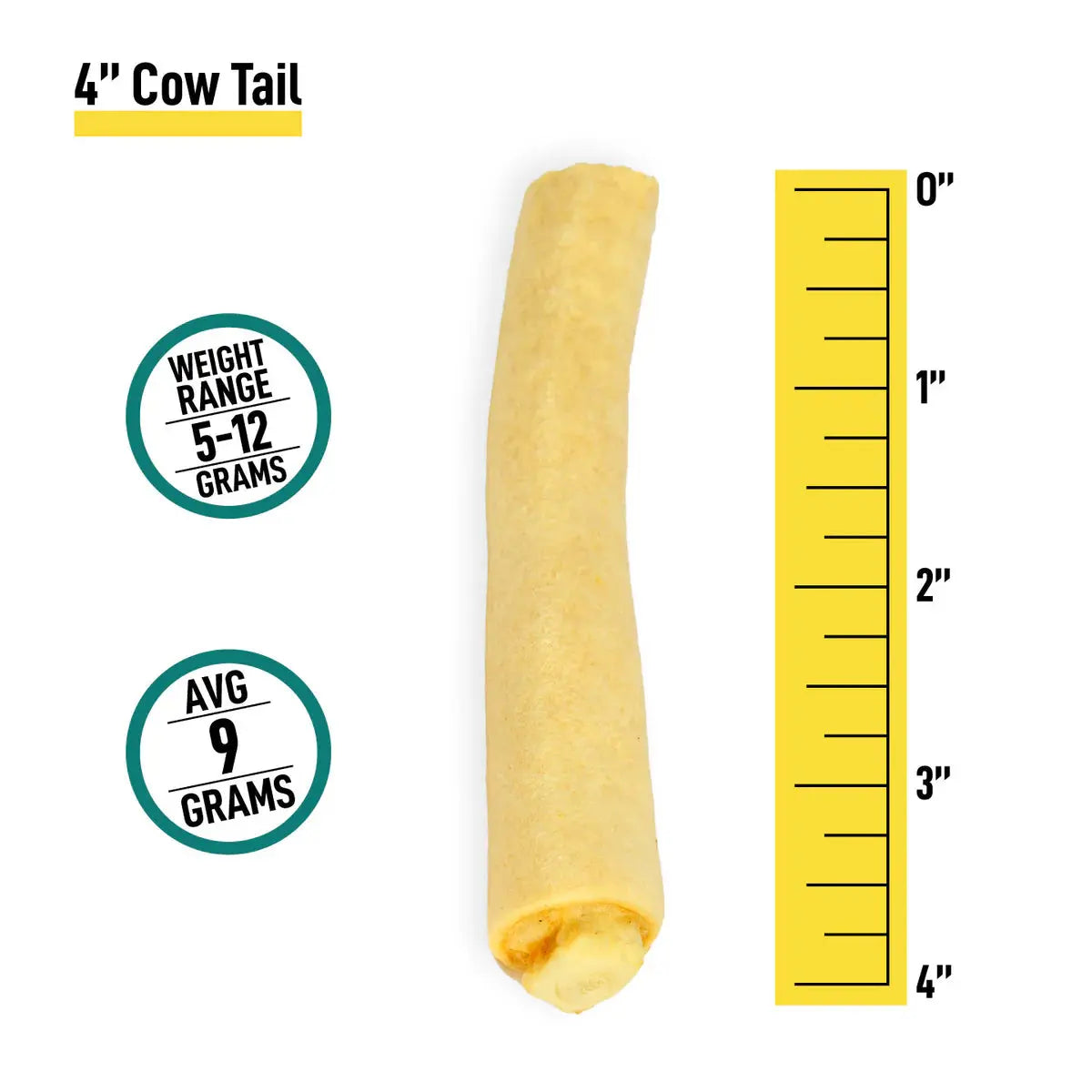 4” Cow Tails