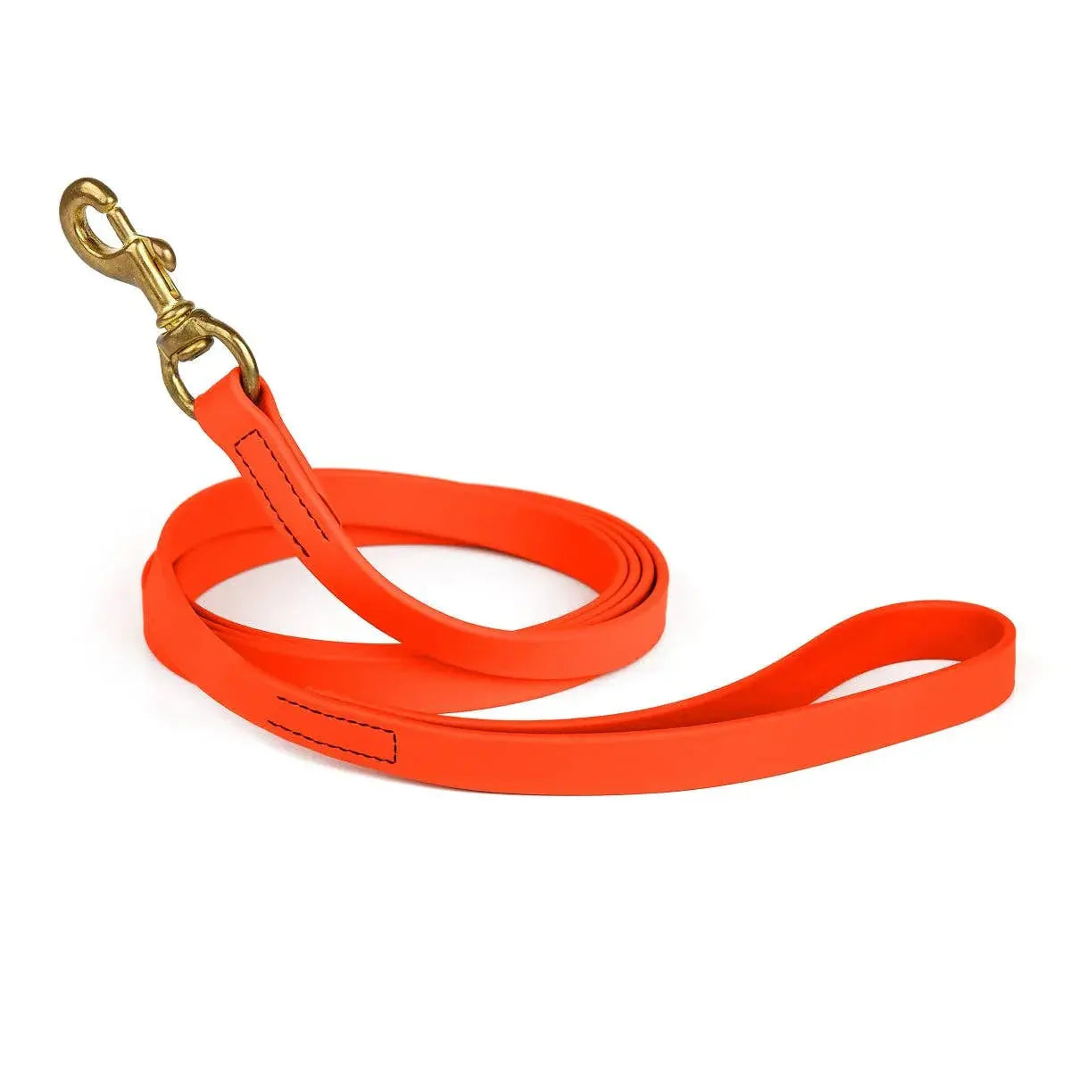 Viper Biothane Dog Leash - Working Lead Orange 3 4" 6' Dog