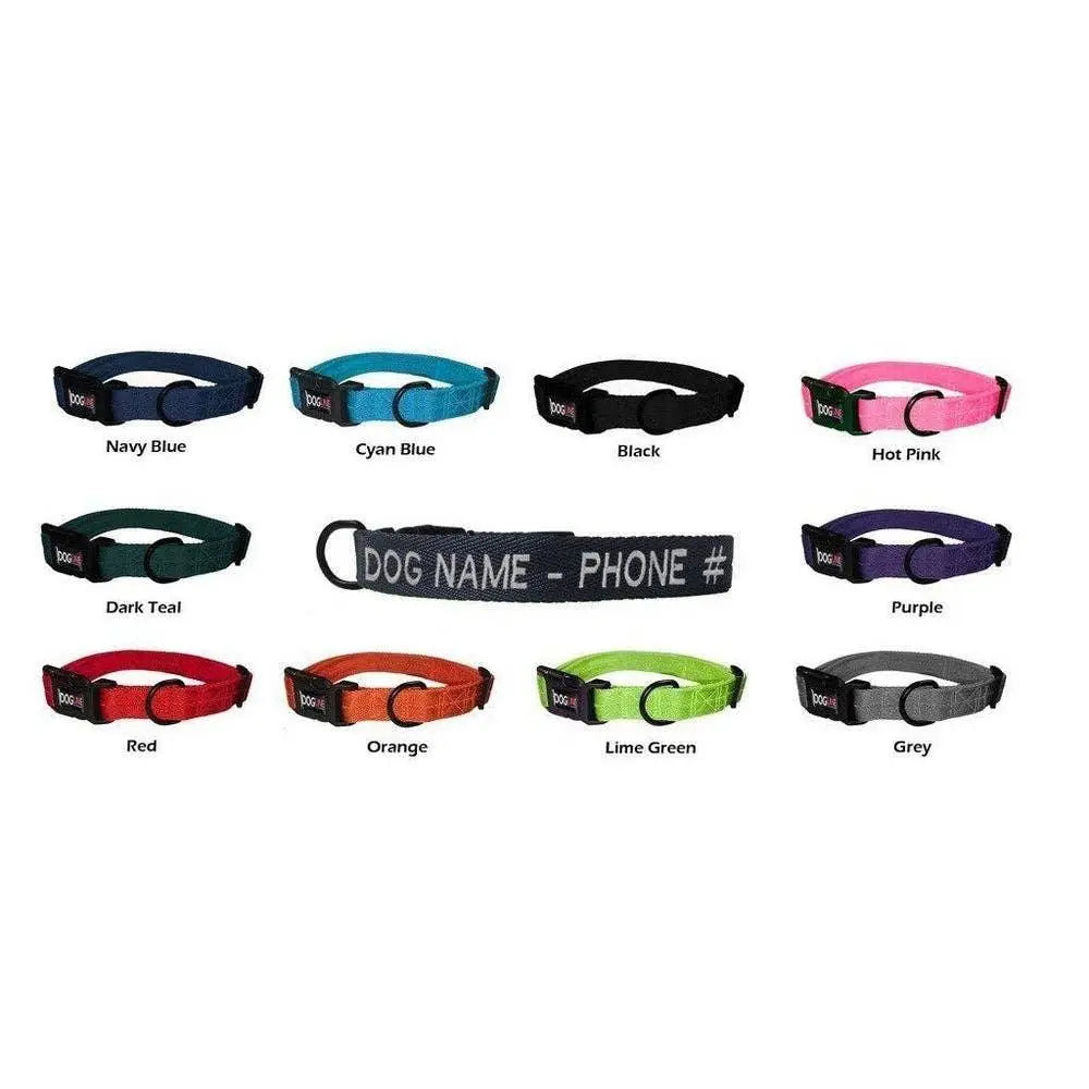 Nylon Flat Collar Dog