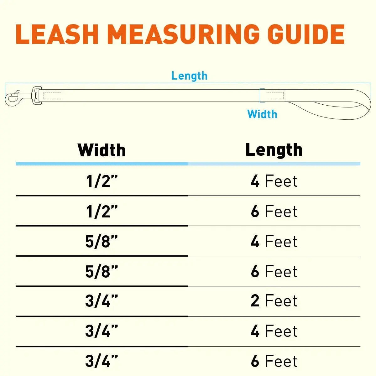 Biothane Waterproof Leash Dog