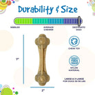 SodaPup Knucklebone Ultra Durable Nylon Dog Chew Bone dog chew