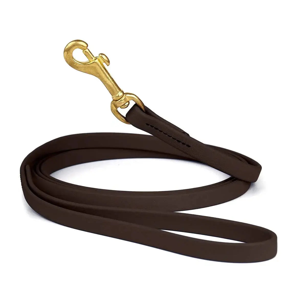 Viper Biothane Dog Leash - Working Lead Dark Brown 1 2" 6' Dog