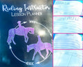 The Riding Instructor Lesson Planner - NEW cover