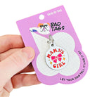 Cute Dog Collar ID Tag w/ Personalized QR Code - Mama's Girl