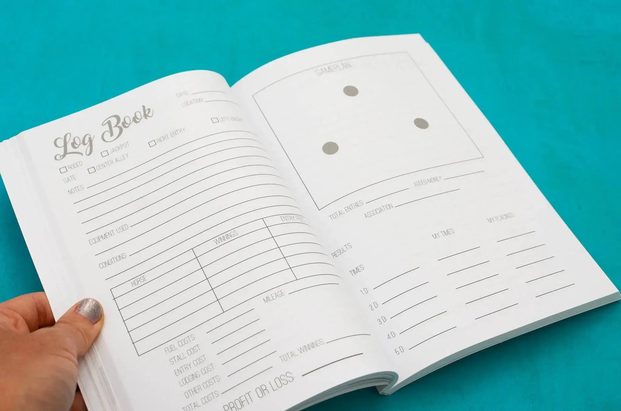 The Barrel Racer's Journal Horse